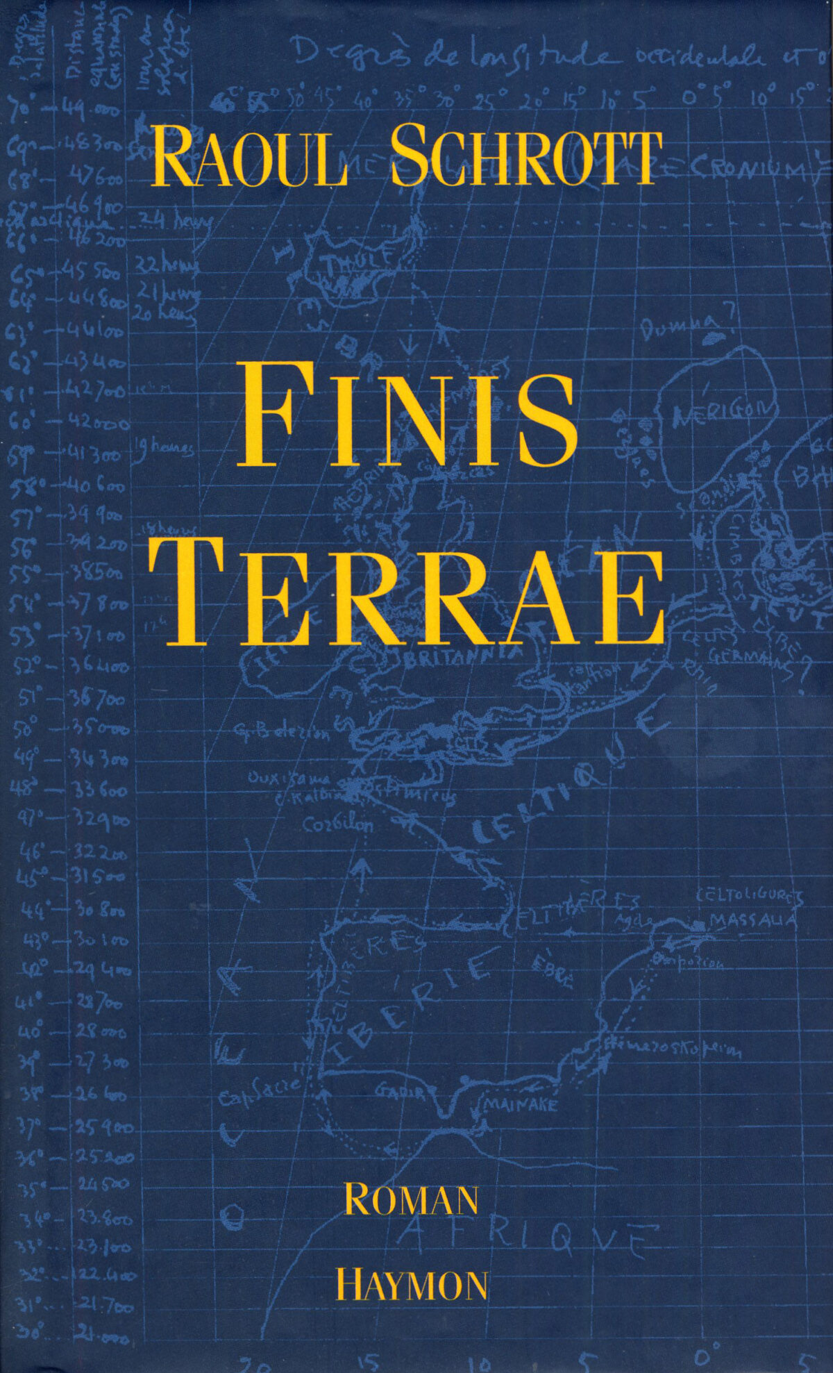 Cover Raoul Schrott Finis Terrae, © Haymon 1995