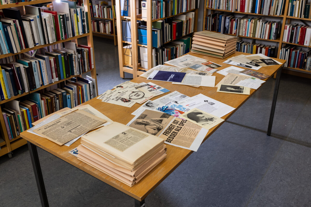 Zeitungsausschnittesammlung © LHW / Lukas Dostal