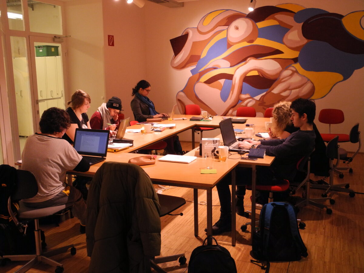 Workshop im Literaturhaus Wien 2018, Foto © LHW