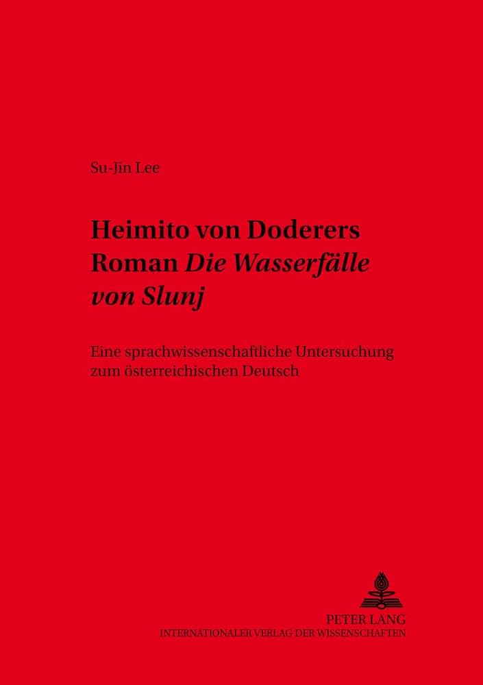 Cover Su-Jin Lee Heimito von Doderers Roman 