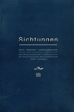 Cover Andreas Brandtner, Volker Kaukoreit (Hg.) Sichtungen, © Turia & Kant 1998