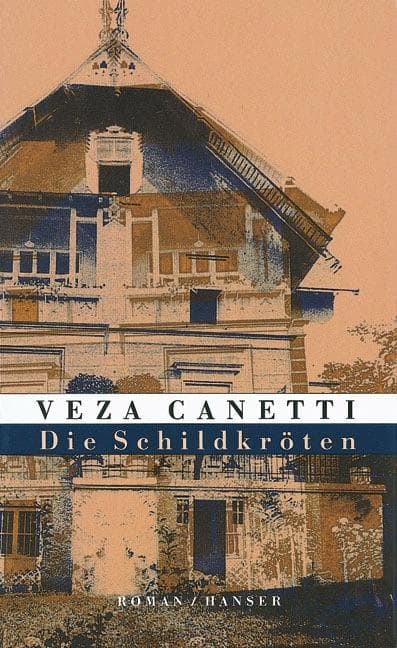 Cover Veza Canetti Die Schildkröten, © Hanser 1999
