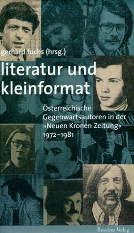 Cover Gerhard Fuchs (Hg.) Literatur und Kleinformat, © Residenz 2002