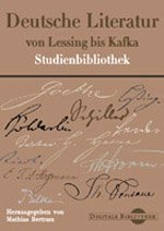 Cover Mathias Bertram (Hg.) Deutsche Literatur von Lessing bis Kafka, © Directmedia Publishing 2000
