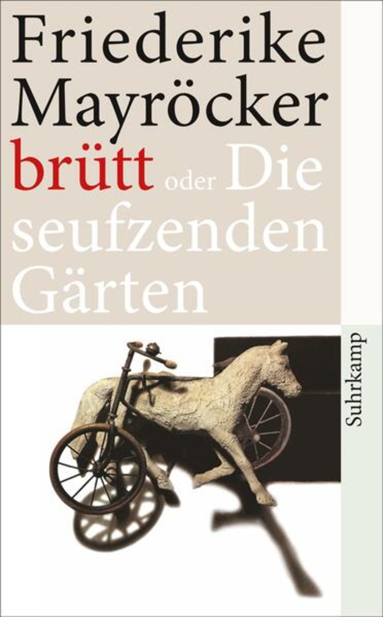 Cover Friederike Mayröcker brütt, © Suhrkamp 2014