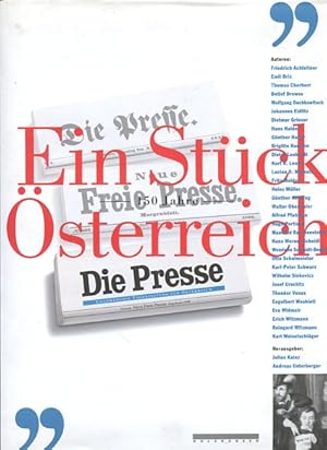 Cover Julius Kainz, Andreas Unterberger (Hg.) Ein Stück Österreich, © Holzhausen 1998