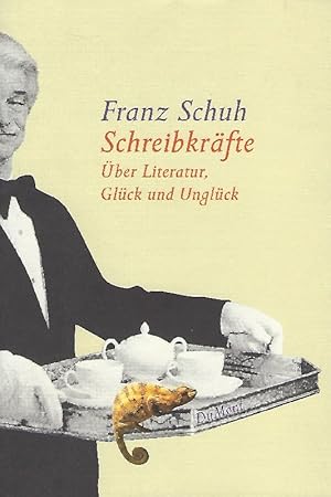 Cover Franz Schuh Schreibkräfte, © DuMont 2000