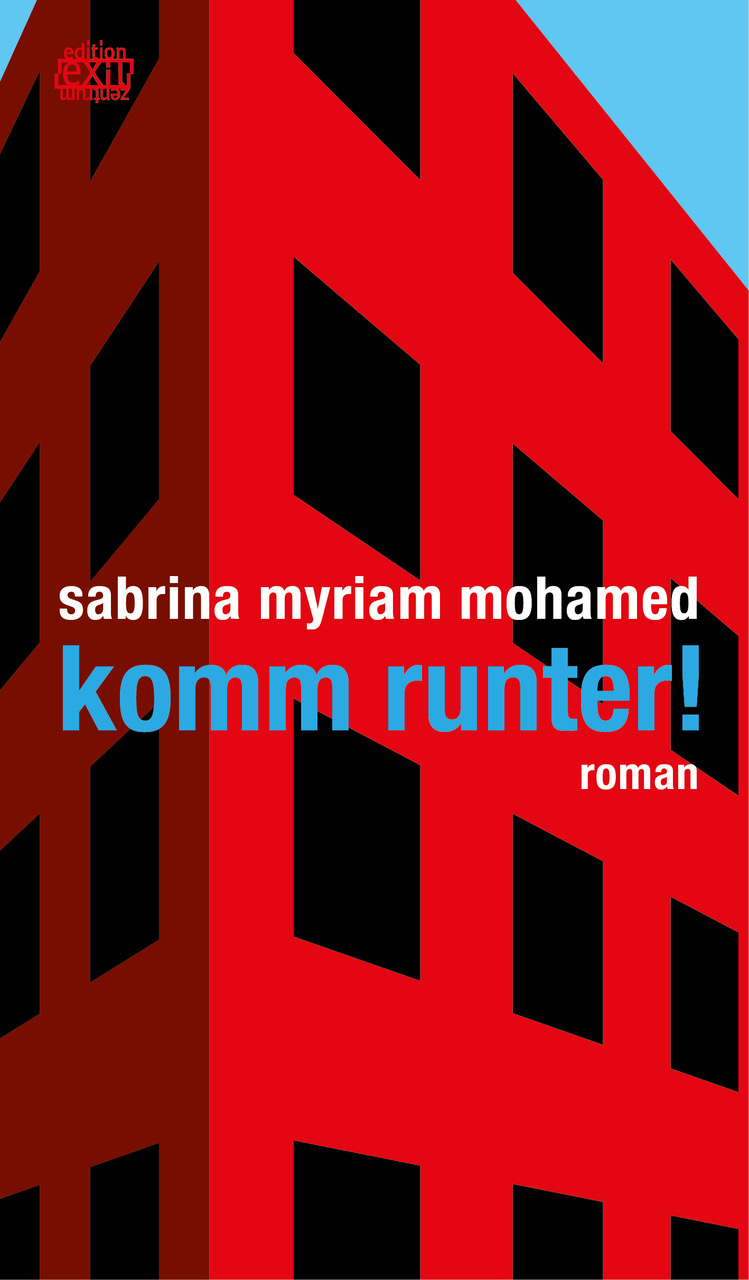 Cover Sabrina Myriam Mohamed komm runter!, © edition exil 2023