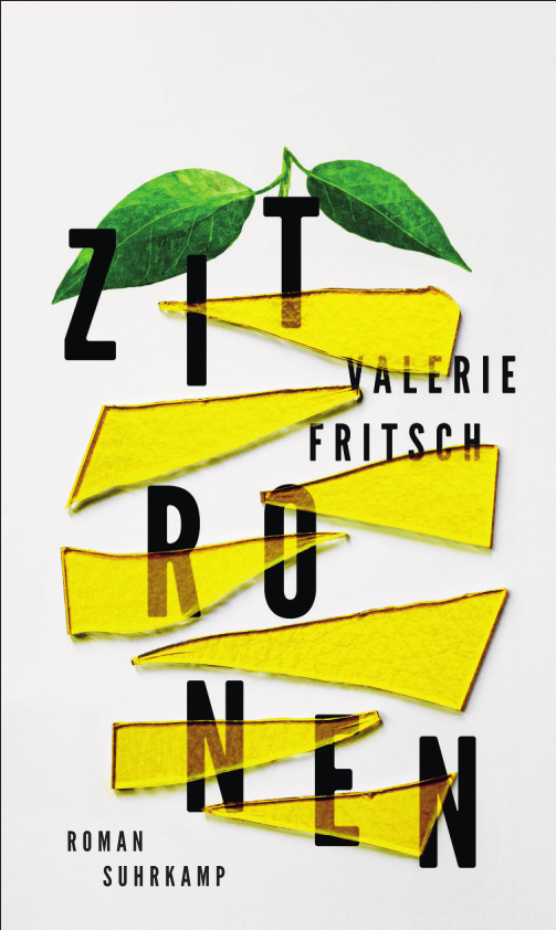 Cover Valerie Fritsch Zitronen, © Suhrkamp Verlag 2024