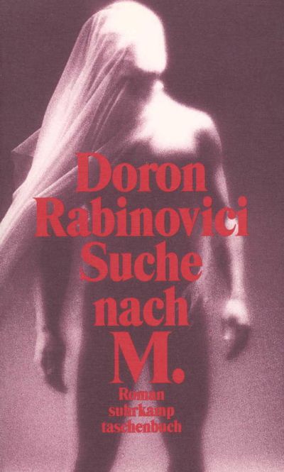 Cover Doron Rabinovici Suche nach M., © Suhrkamp