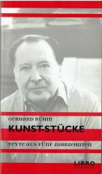 Cover Gerhard Rühm Kunst-Stücke, © Libro