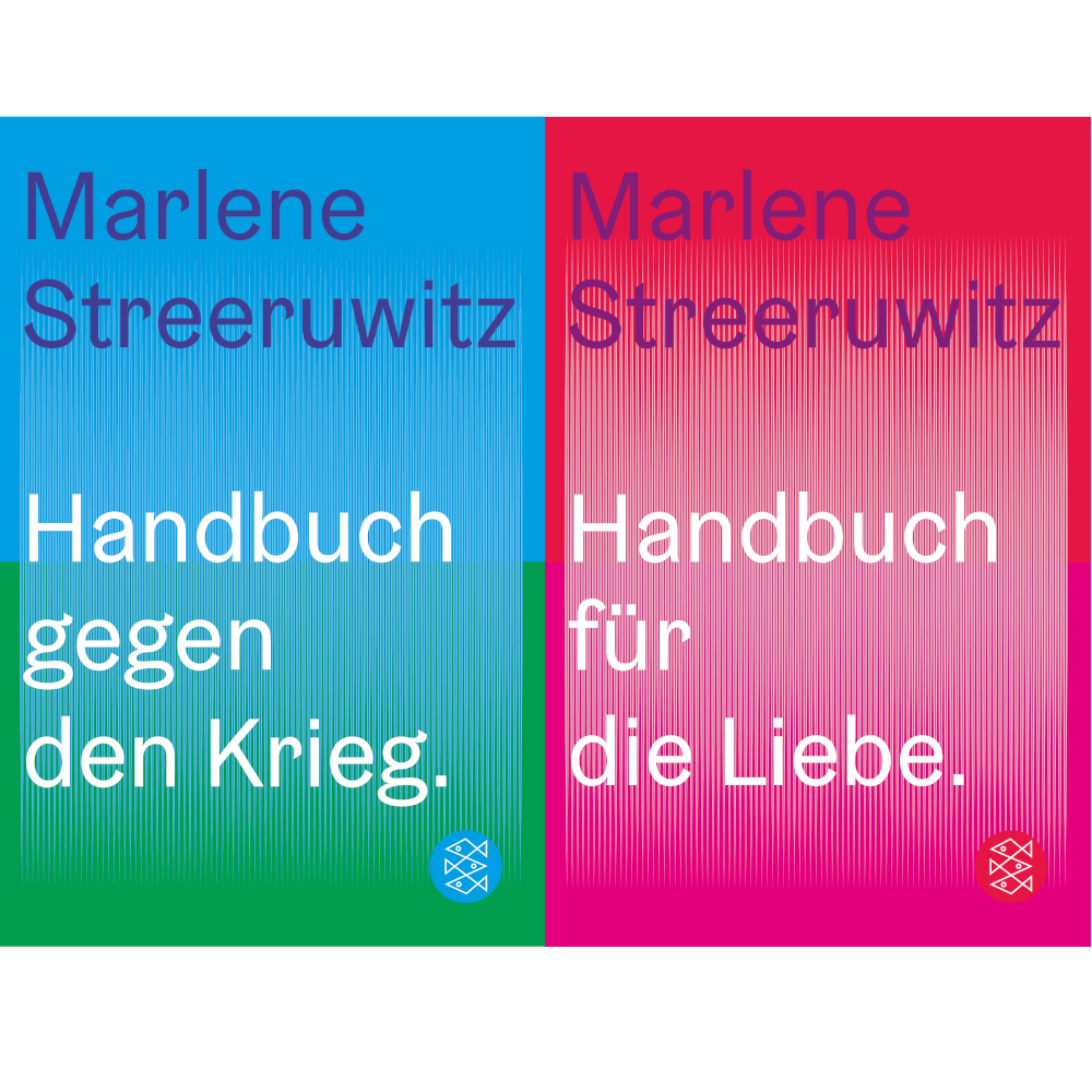 Cover Marlene Streeruwitz Handbuch gegen den Krieg und Handbuch für die Liebe, © Fischerverlage 2024