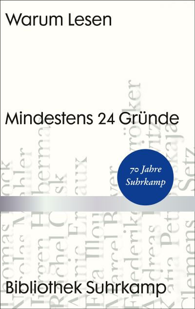 Cover Katharina Raabe, Frank Wegner (Hg.) Warum Lesen, © Suhrkamp 2020