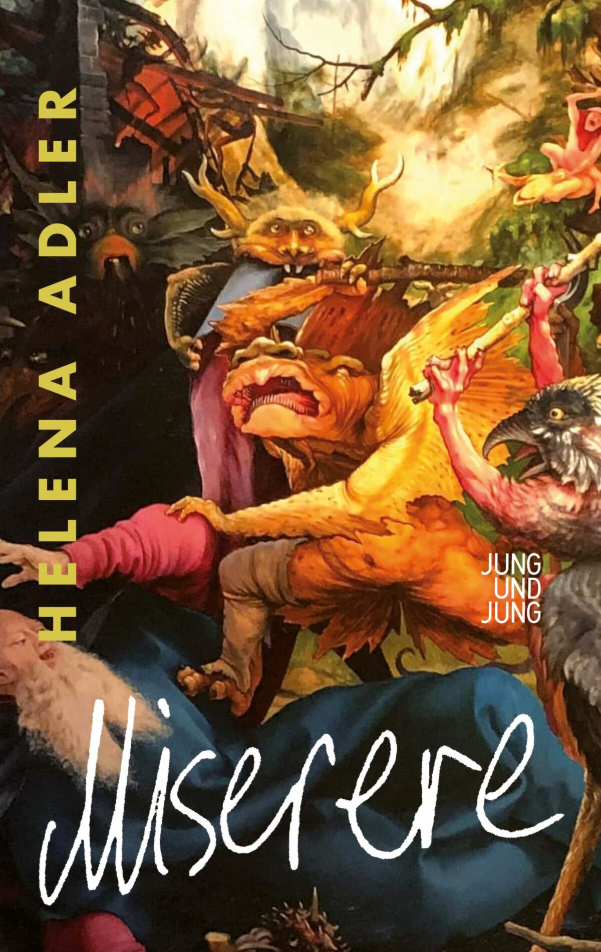 Cover Helena Adler Miserere © Jung und Jung Verlag 2024