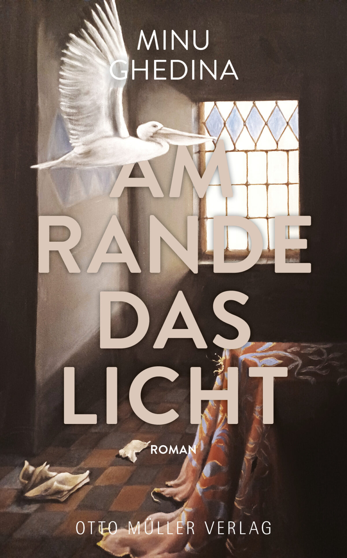 Cover Minu Ghedina Am Rande das Licht © Otto Müller Verlag 2024