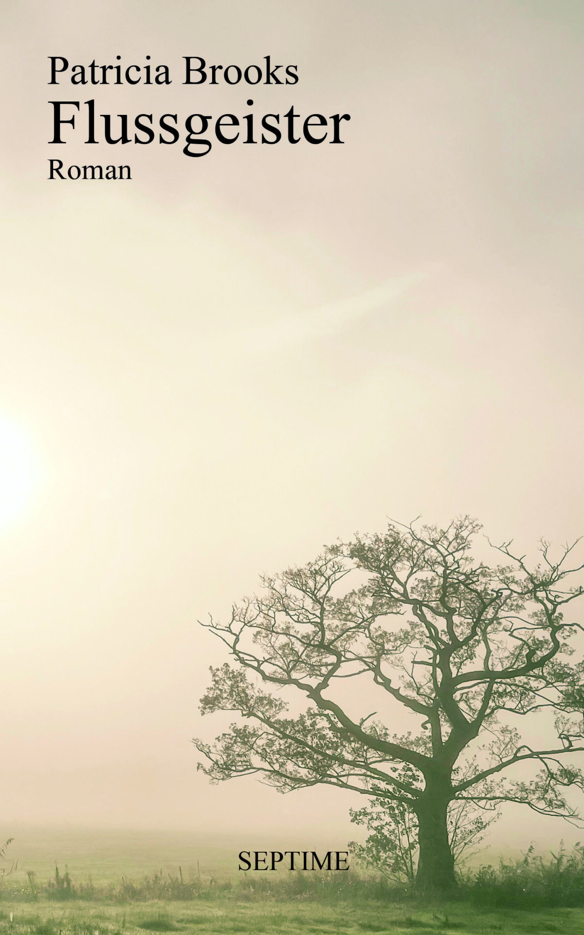 Cover Patricia Brooks Flussgeister © Septimber Verlag 2023