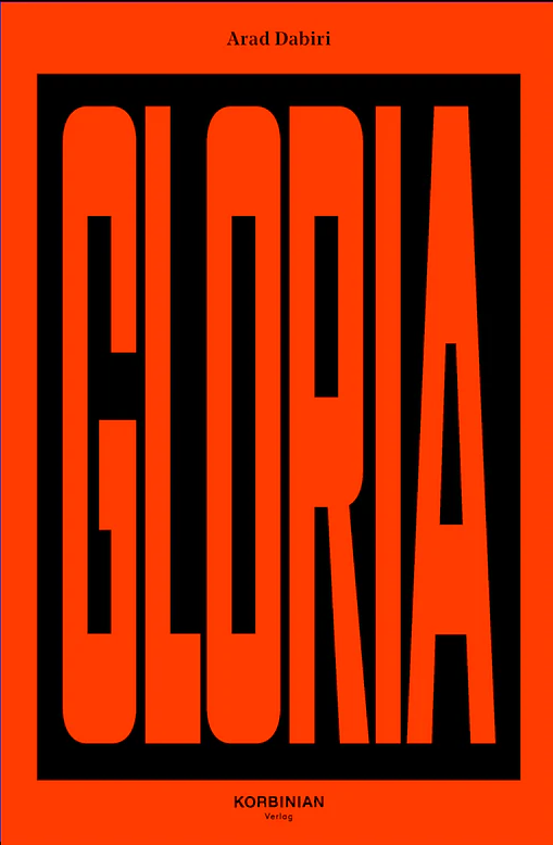 Cover Arad Dabiri GLORIA! © Korbinian Verlag 2024