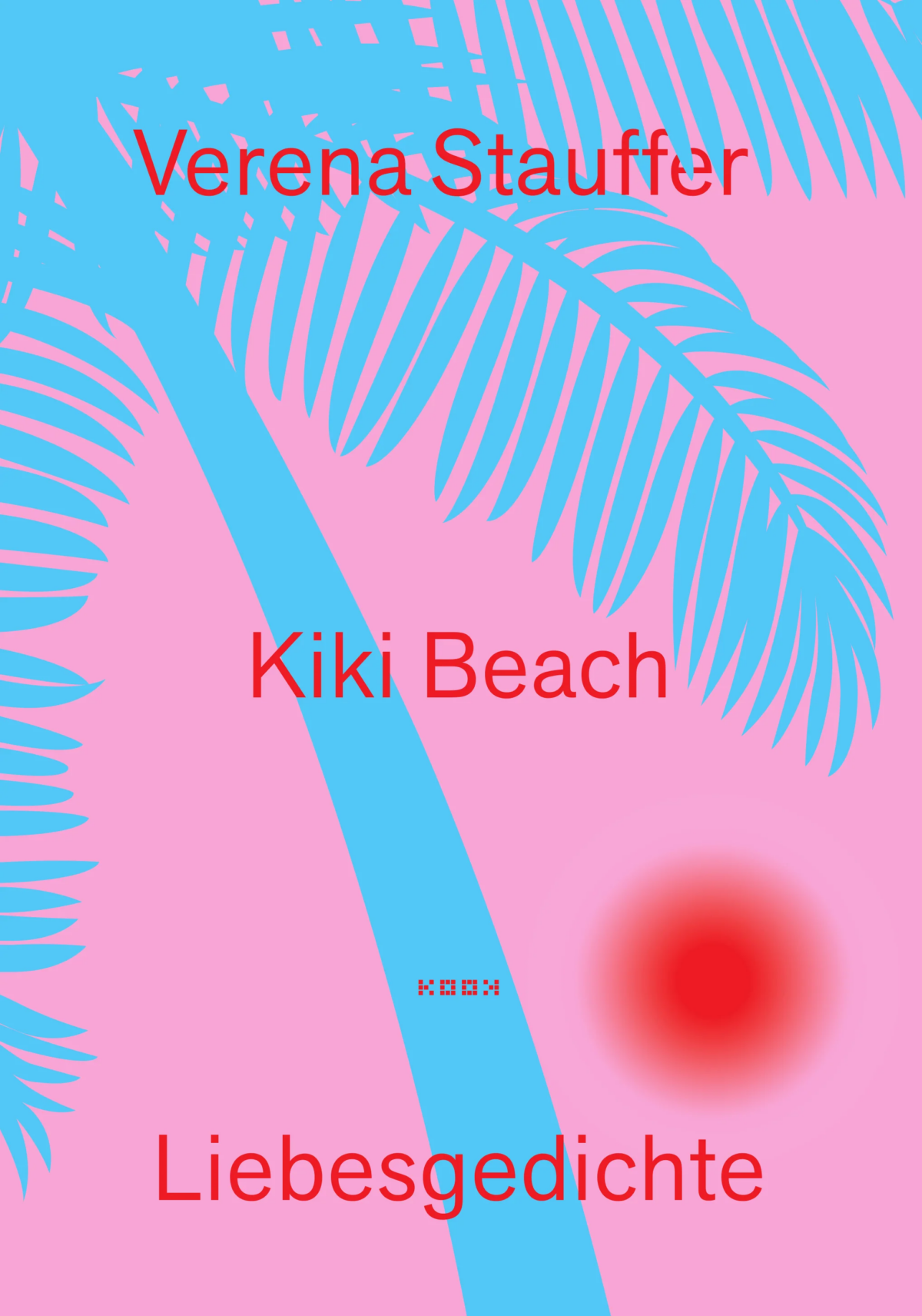 Cover Verena Stauffer Kiki Beach © Kook Books 2025